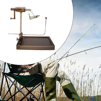 Fly Tying Tool Fly Fishing Hook Tying Tools 360 Degree Rotation Premium Fly Fishing Lure Making Accessories Flies Making Tool 1