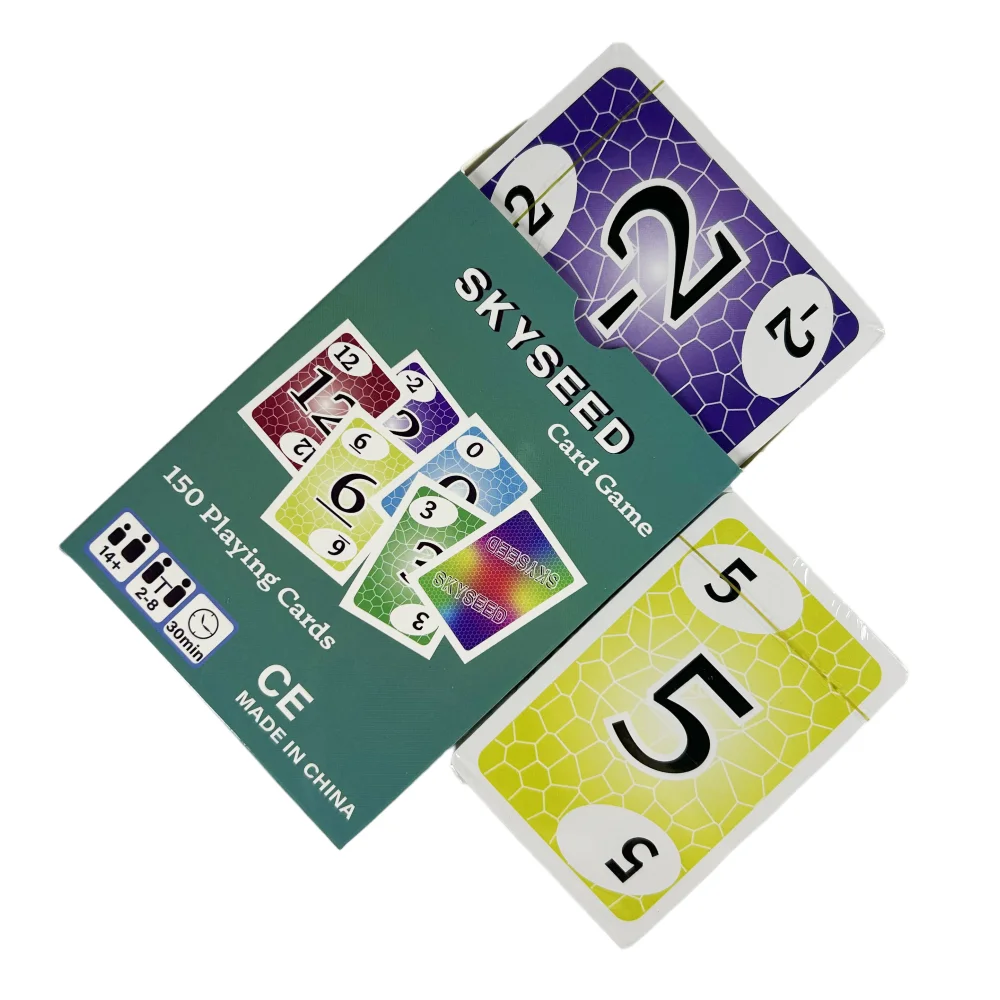 Skyseed Kartenspiele, Partytisch für die ganze Familie, Deckbox, soziale Kollektivspiele, Weihnachts- und Halloween-Geschenk