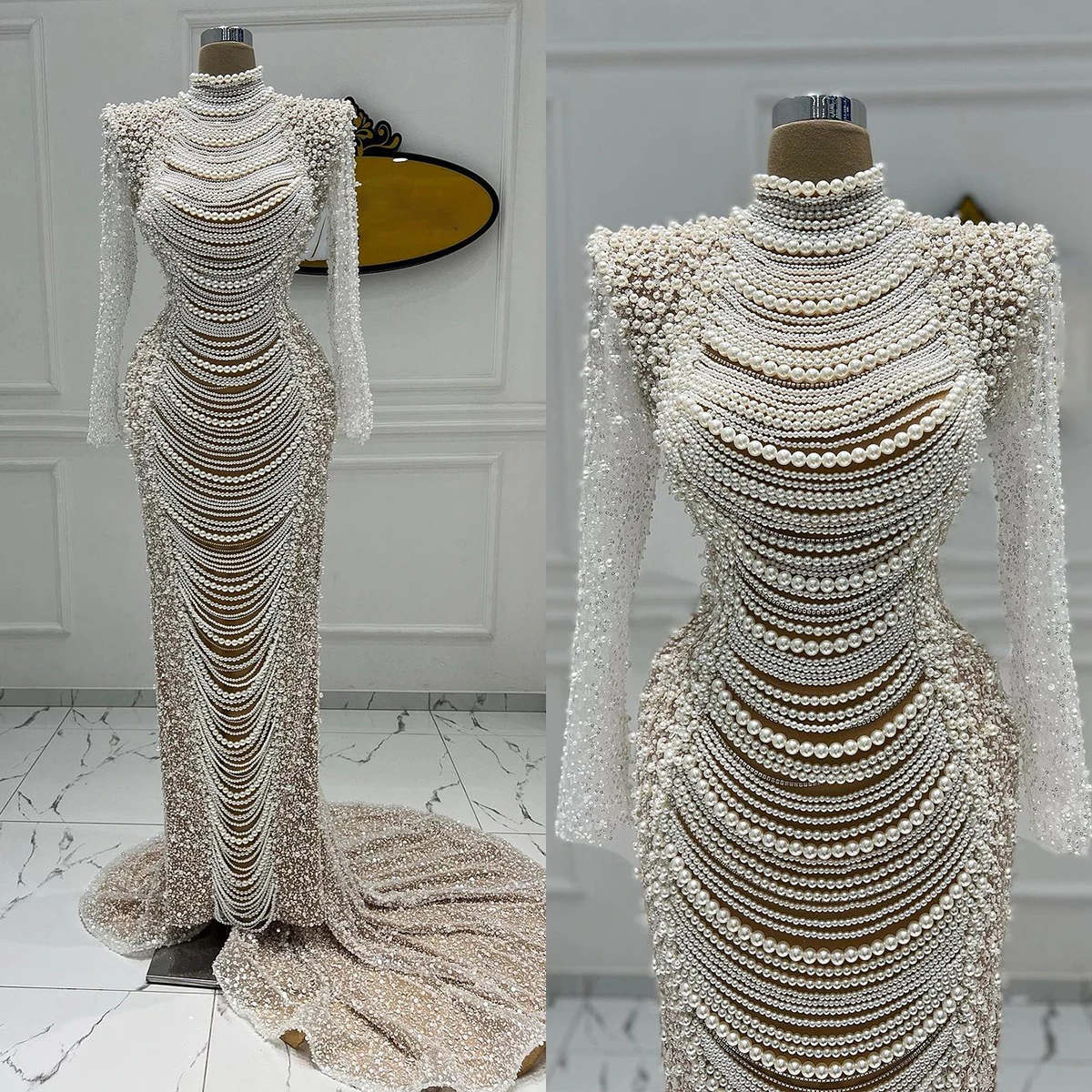 Роскошные свадебные платья-русалки с