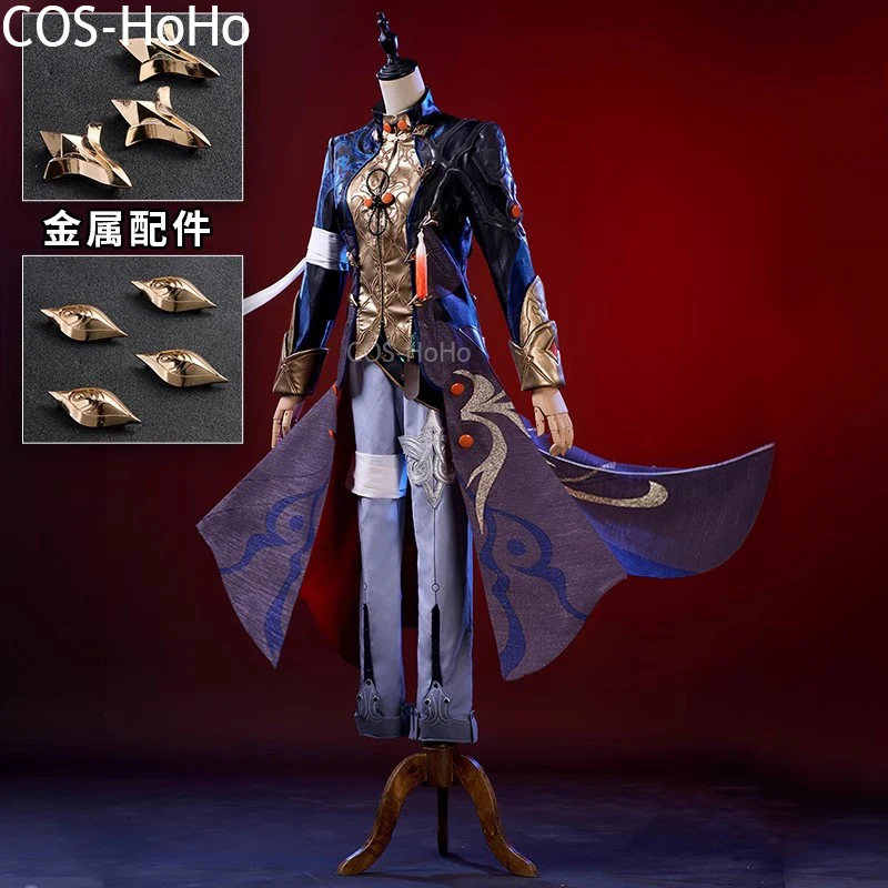 

Костюм для косплея COS-HoHo Honkai: Star Rail Blade, Великолепная Красивая униформа, костюм для косплея на Хэллоуин, искусственная деталь для ролевых игр, мужской костюм