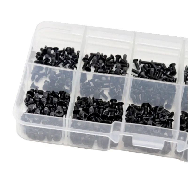 M2 M3 Screw Set KM2 Machine Laptop Screw Flat Head Phillips Drive Accessories for Repair Computer Electronic Laptop Screws Kit 4