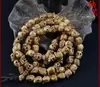Vintage 108 Bead Buddhism Tibetan Yak Bone Skull Meditation Prayer Mala Necklace 1