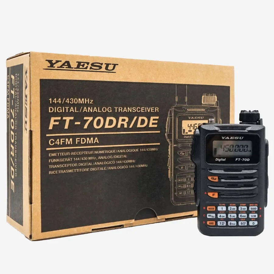 YAESU FT-70D トランシーバー144/430MHz 八重洲無線 FT-70D 八重洲無線(YAESU) 144/430MHzデジタルアマチュア