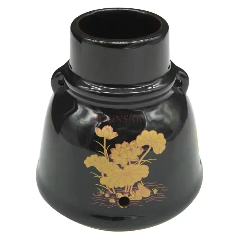 Ceramic umbilical furnace moxibustion box warm moxibustion device umbilical therapy tank therapy furnace Chinese
