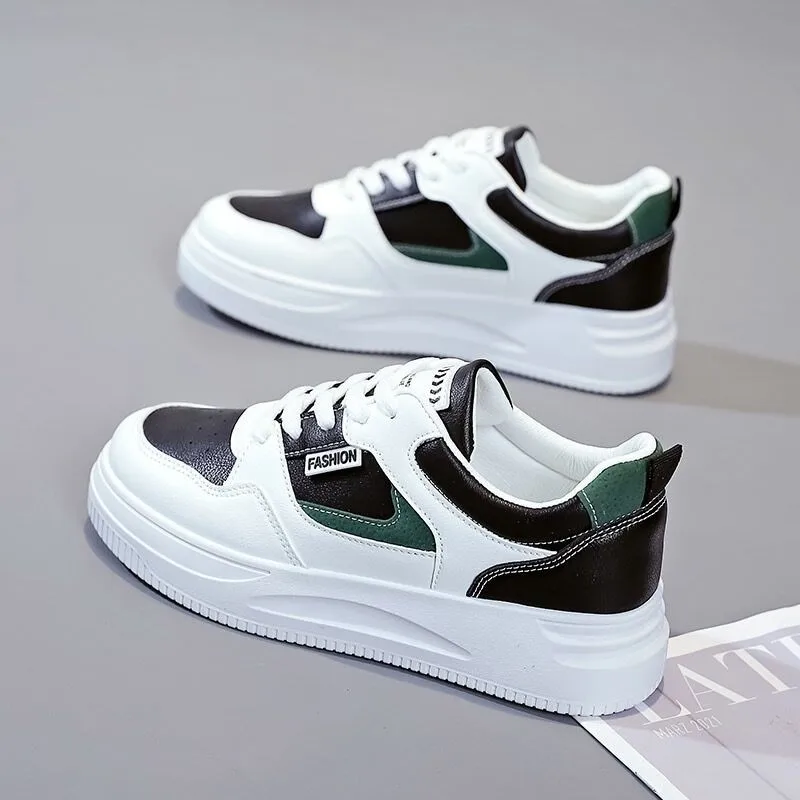 Women's Platform High Top Sneakers Casual Vulcanized Sport Shoes Fashion White Shoe for Woman Autumn Winter Flats Shoes women shoes
