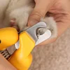 Professional Pet Nail Clippers for Dogs & Cats – Stainless Steel Safety Guard with Comfort Grip Handle 4