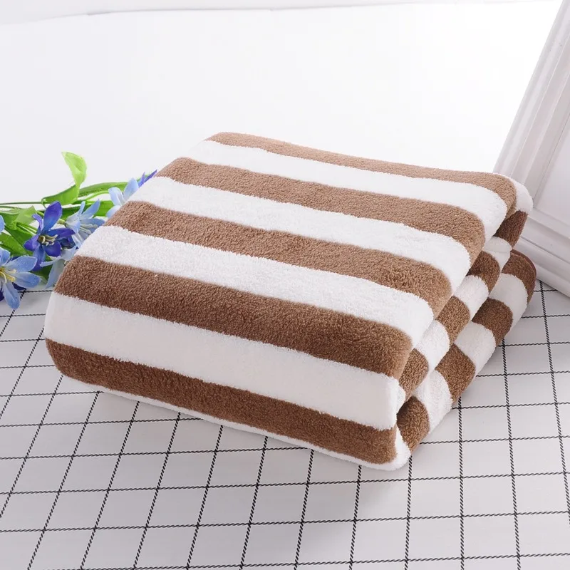 35x75cm   Adults Bath Towel Absorbent Quick Drying Thick towel Spa Body Wrap Face Hair Large Beach Cloth Bathroom Tools 6