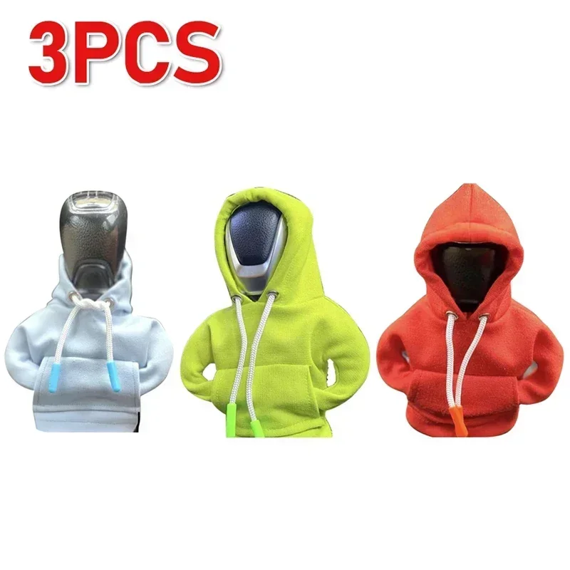 Universal Gear Shift Hoodie Cover - Stylish Car Interior Decoration and Novelty Gift