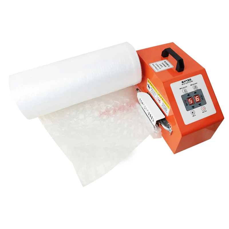 

Automatic air bag packing pillow filling bubble air inflatable wrap roll air cushion machine