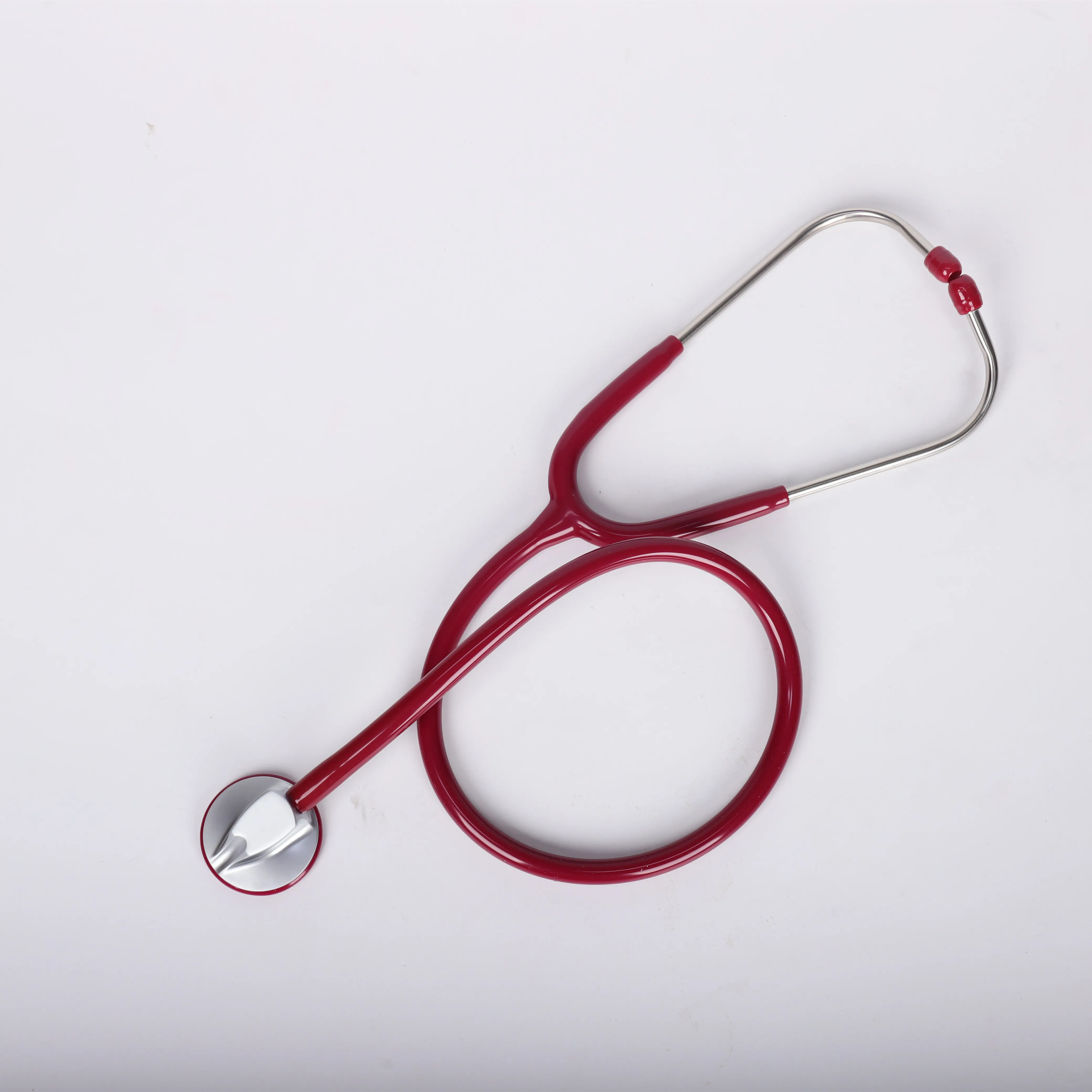 All Black Medical Cardiology Doctor Stethoscope Professional Medical Heart Stethoscope Nurse Student Equipment Device