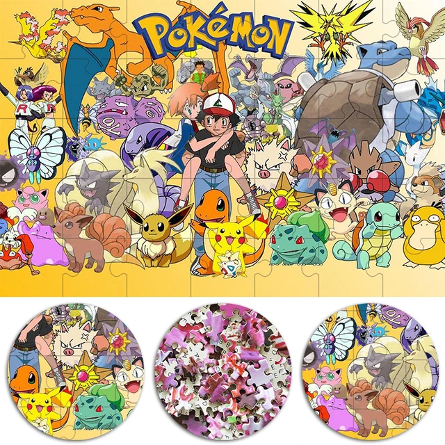 Pokemon - Buffalo Games 1000 pc Jigsaw Puzzle - Original 150 Pokemon Collage