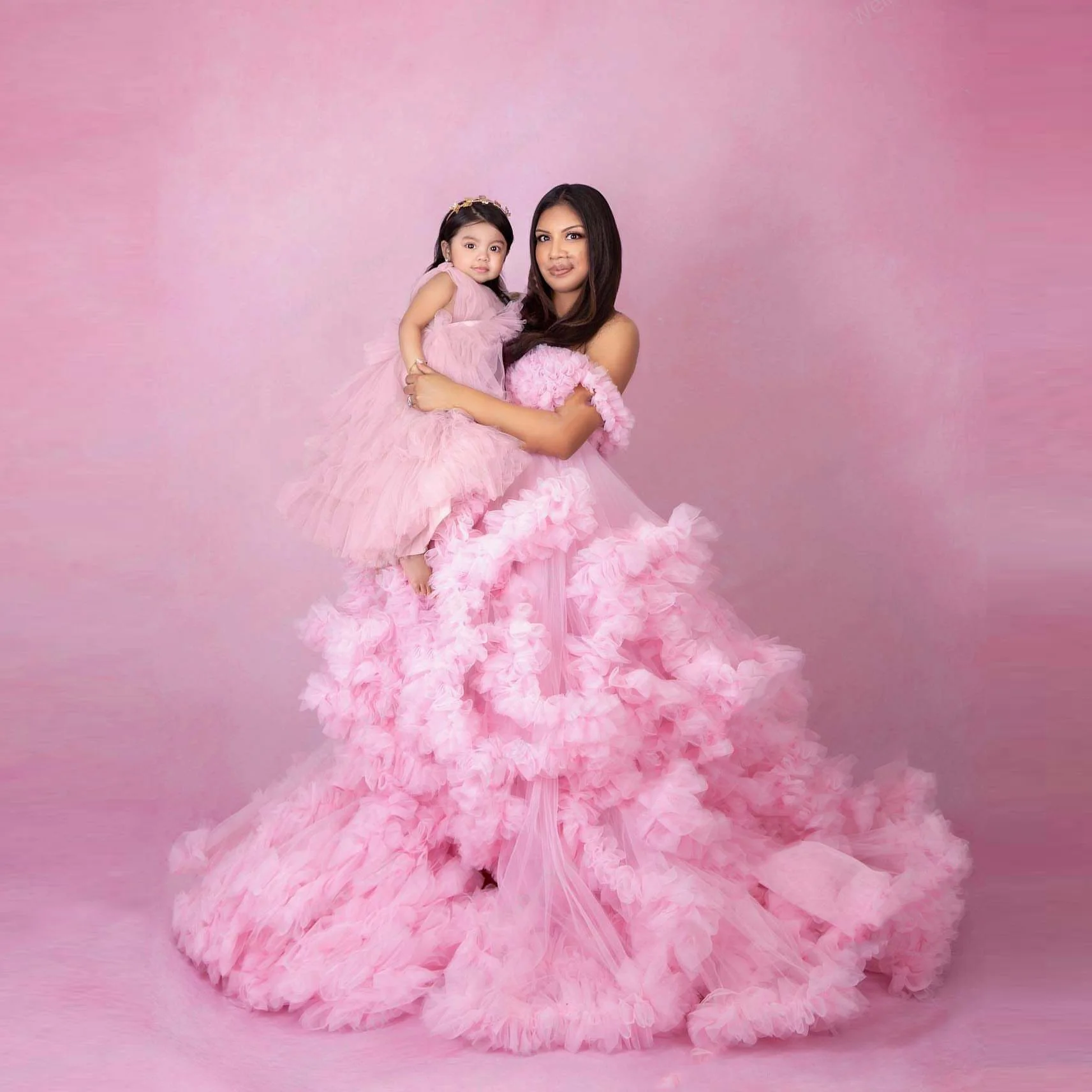 Tulle Maternity Dress Tulle Extra Puffy Maternty Photo Shoot Robe