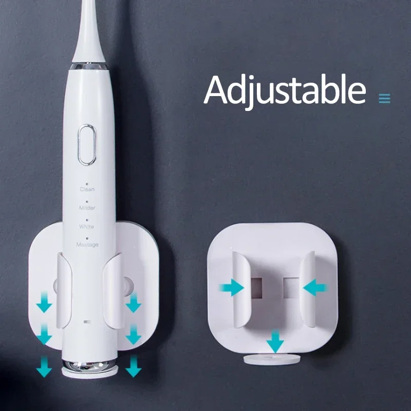 Toothbrush Stand Rack Organizer Electric Toothbrush Wall-Mounted Holder Space Saving Bathroom Accessories 1PC toothbrush holder