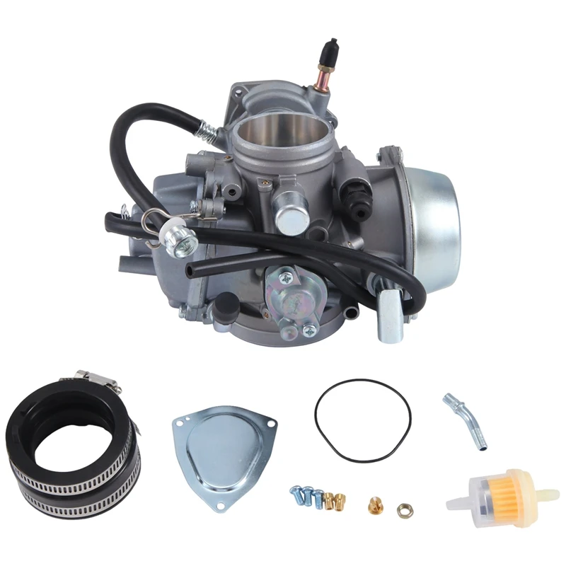 

Карбюратор для Yamaha Гризли 660 YFM660 2002-2008 Rhino YXR660 2004-2007, новый карбюратор, запасные части, аксессуары