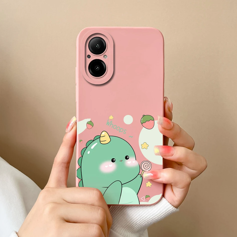 Soft Liquid Silicone Full Protection Phone Case with Multiple Patterns - Anti-Shock Cover