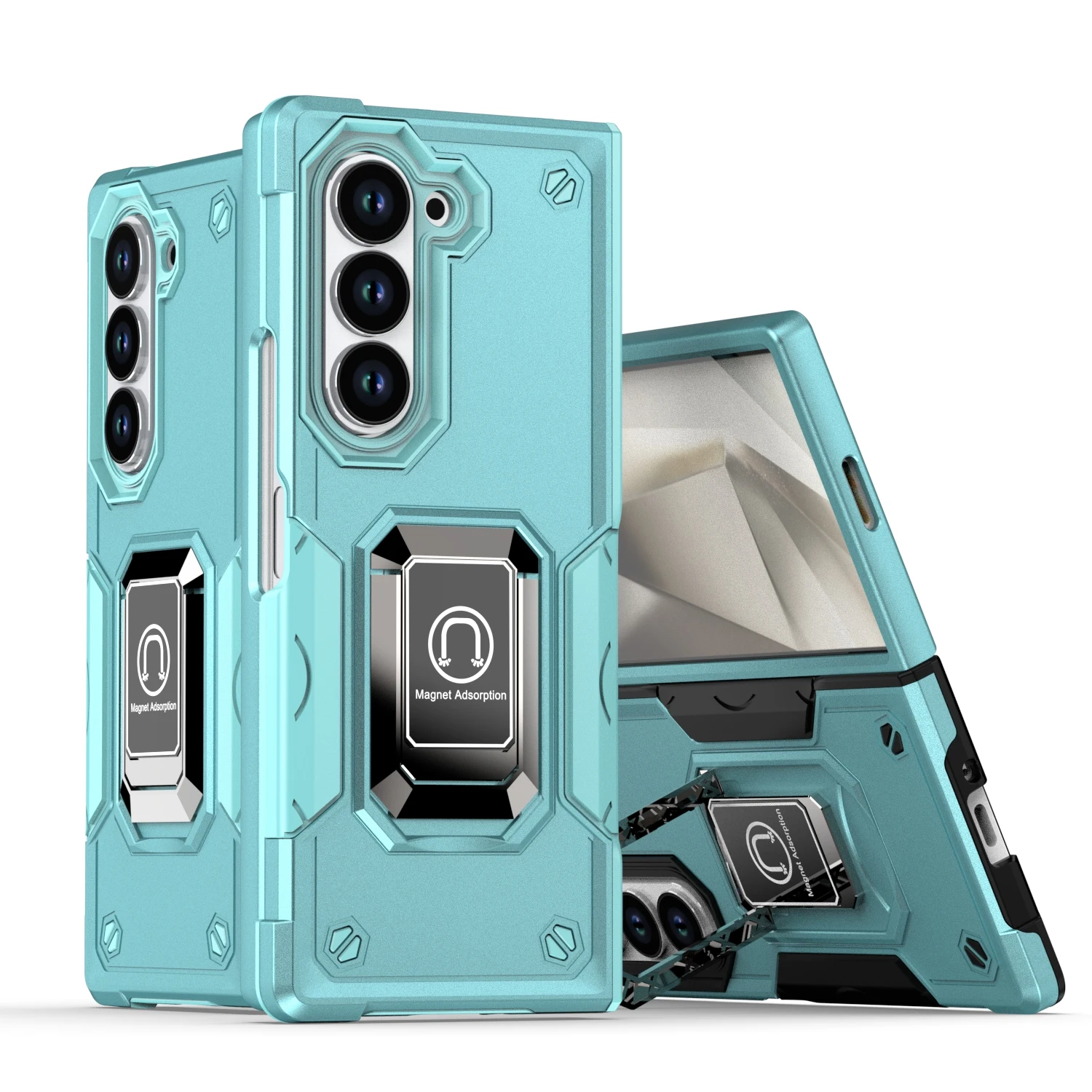 Robuste Handyhülle Für Samsung Galaxy Z Fold Mit Magnetständer_voghion.com