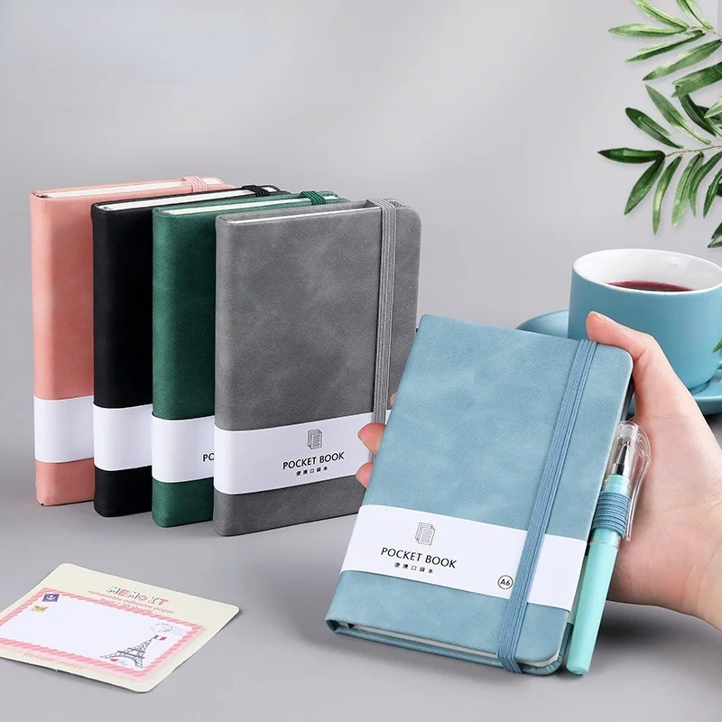A6 A7 Mini Notebook Portable Pocket Notepad Memo Diary PlannerWriting Paper for Students School Office Supplies