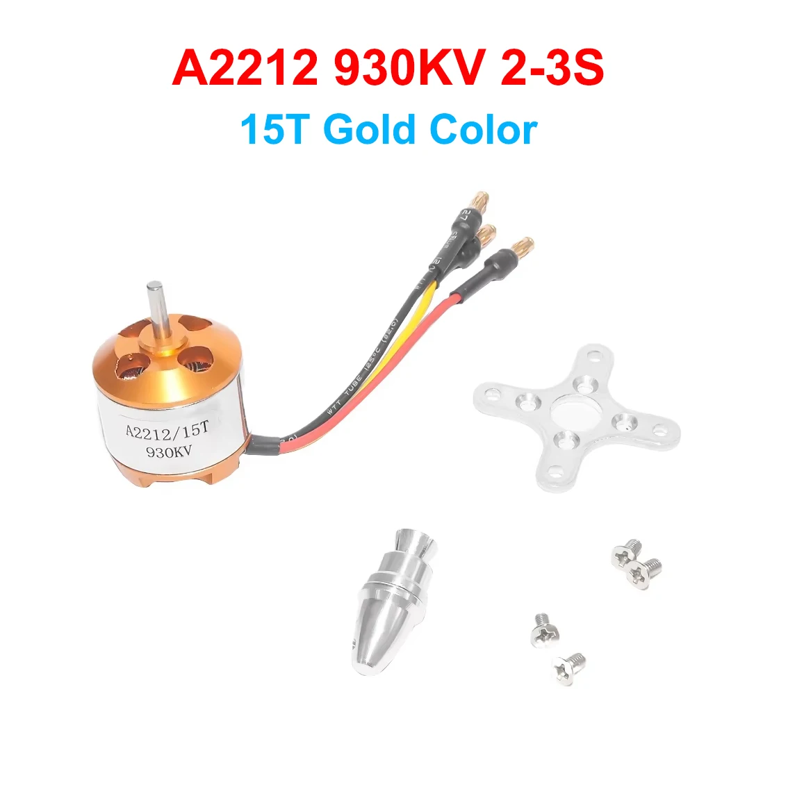 High-Performance Brushless Motor for RC Fixed Wing Planes