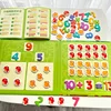 Kids Math Arithmetic Magnetic Stickers Digital Decomposition Arithmetic Montessori Games Baby Early Learning Education Toys 2