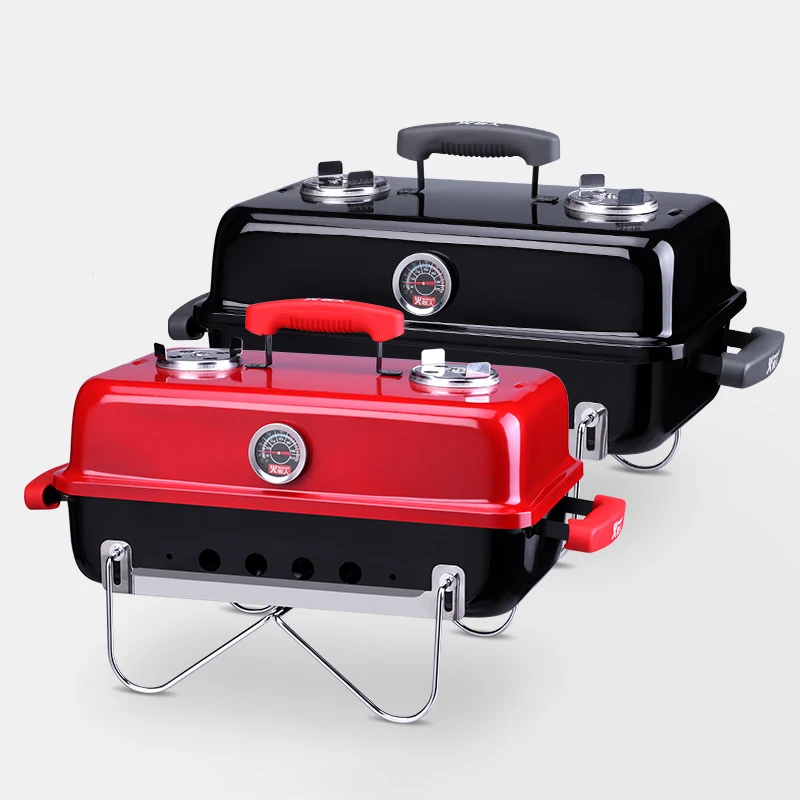 New Charcoal Grills Portable BBQ Outdoor Grill Fold Barbecue Stove