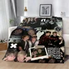 Sam and Colby XPLR Printed Blanket Picnic Blankets Warm Blanket Soft and Comfortable Blanket Home Travel Birthday Gift 1