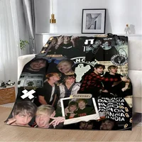 Sam and Colby XPLR Printed Blanket Picnic Blankets Warm Blanket Soft and Comfortable Blanket Home Travel Birthday Gift 1