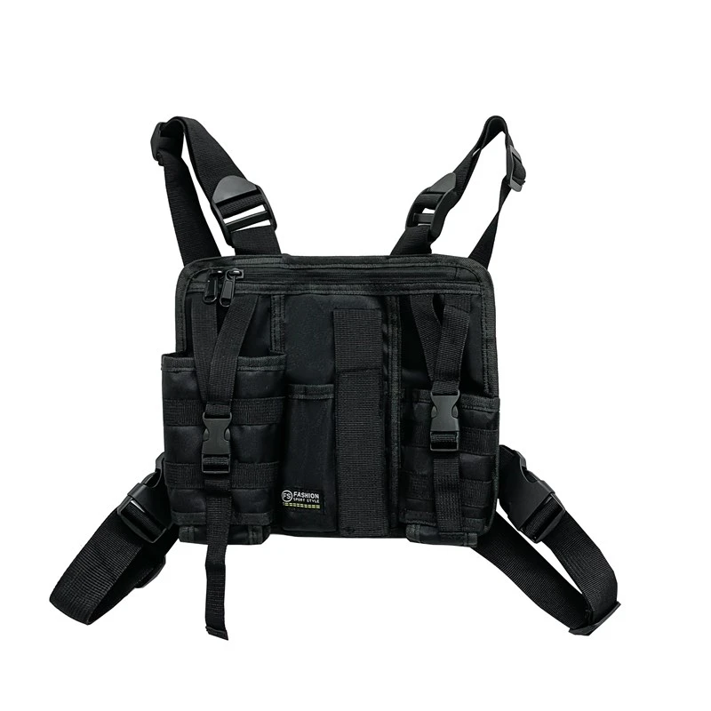 A black Chest Pack