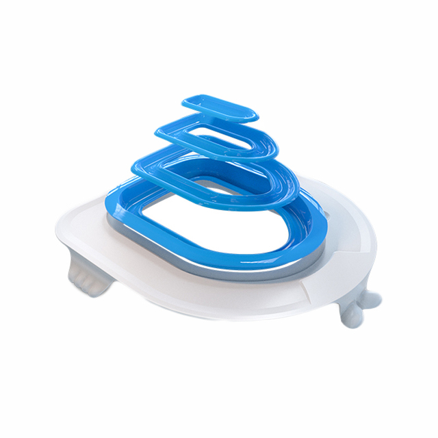 Cat training Toilet Seat Pet Plastic litter Box Tray Kit Professional Trainer Clean Kitten Healthy Cats Human Toilet Cat Mat