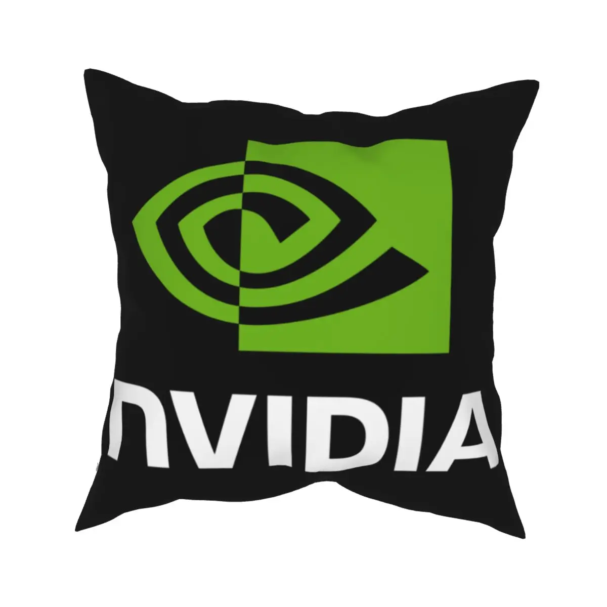 Фото Чехол для подушки с принтом Intel Nvidia Geforce Gtx, антибактериальный №2