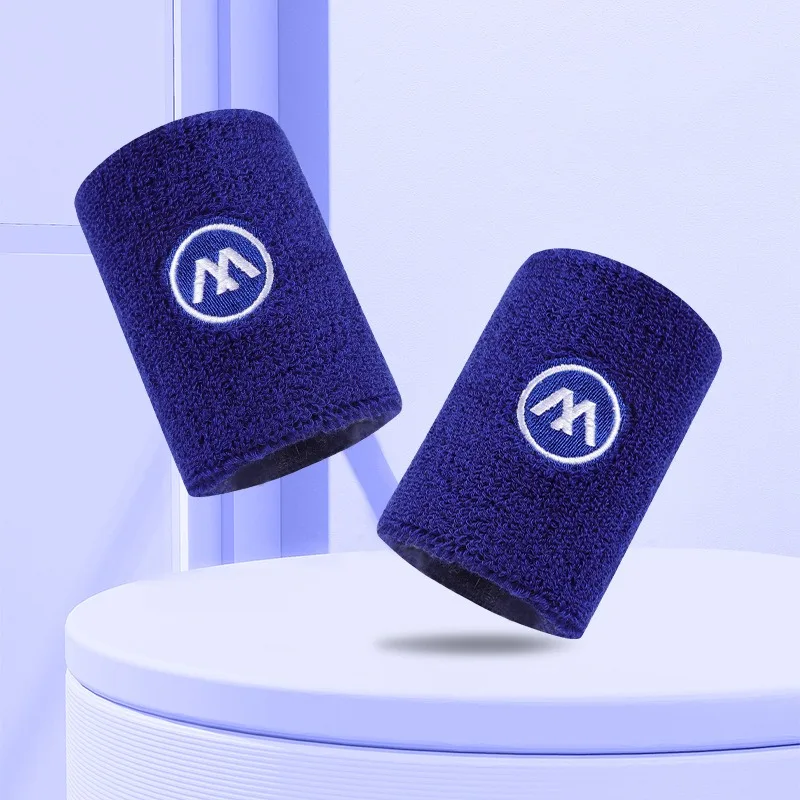 

3 Pairs Wrist Supports Nylon Sweat Absorbing Anti-slip Sports Protector Breathable Basketball Training Anti-sprain Wrist Guard