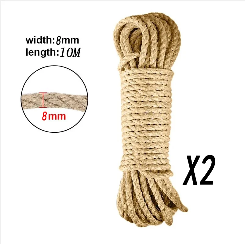 Natural Sisal Rope Cat Scratcher and Furniture Protector