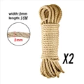 8mm-Jute(10m)2PCS