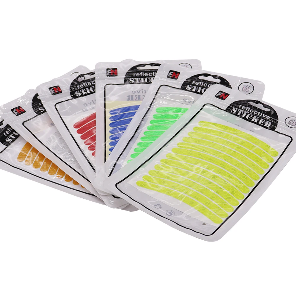 

Night Visibility Vehicle Motorcycle Bicycle Truck Bike Car Warning Waterproof Reflective Stickers Safety Adhesive