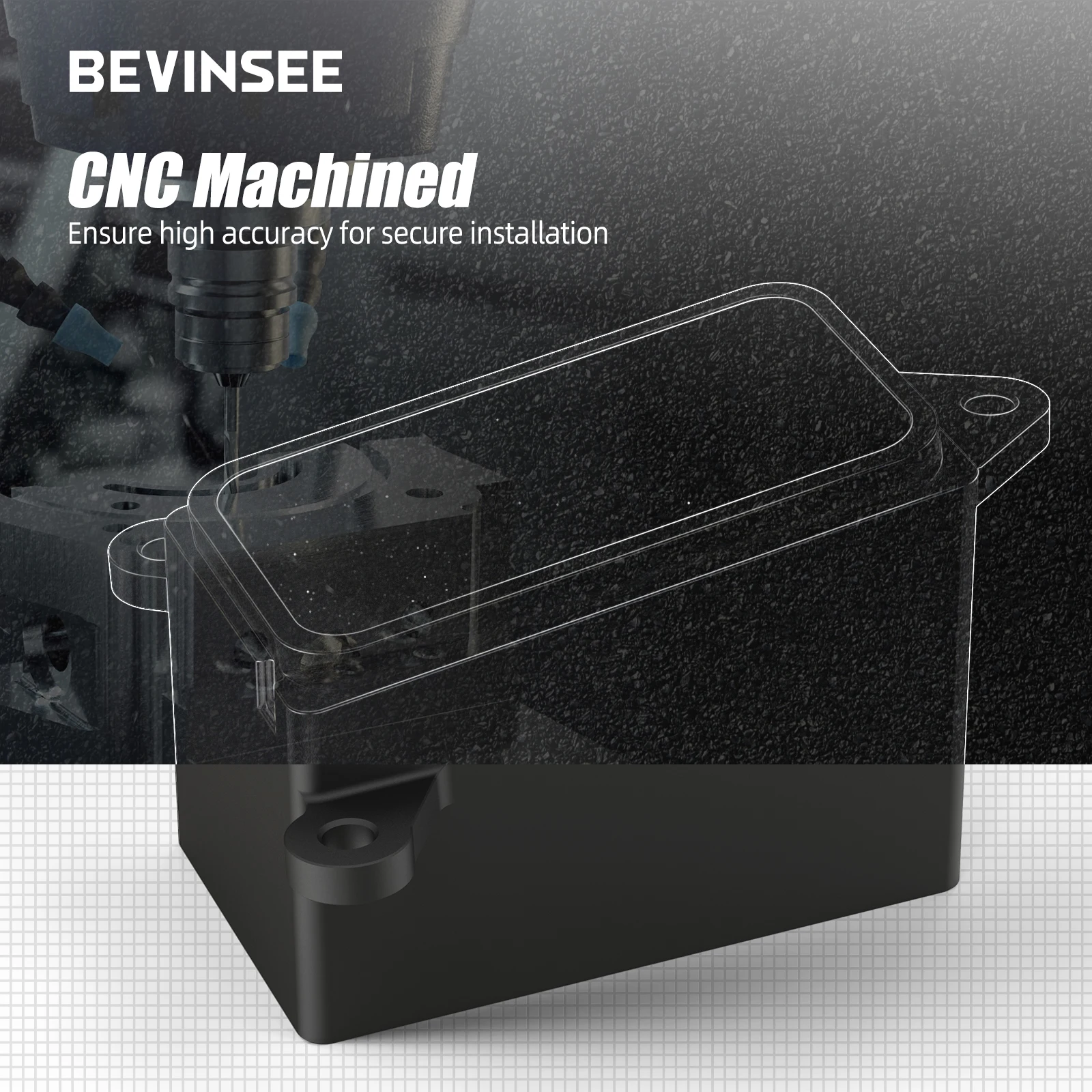 BEVINSEE 자동차 인테리어 큐비 인서트 블랭크 단추 교체, 닛산 370Z 2009-2020 용