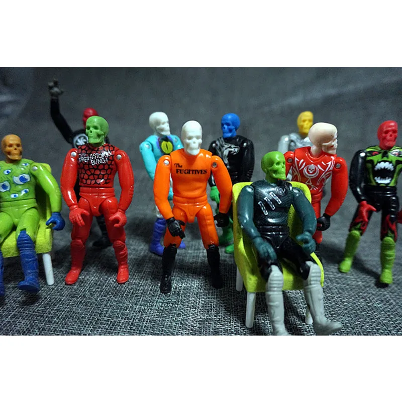 

3.75 Inch Soldier Skeleton Model Skeleton Man Action Doll Hand Office Boy Food and Play Scene Furniture Accessories for Kid Gift