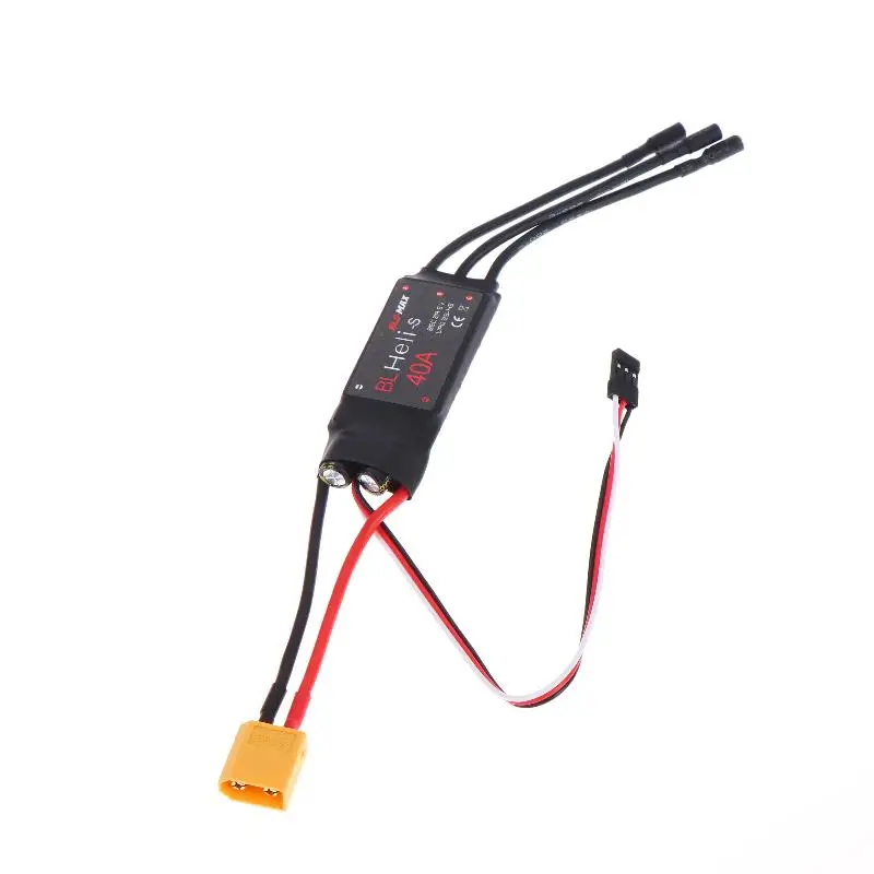 ESC Brushless 30A 40A pour Bateau RC, 2-4S, BEC 5V2A