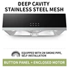 CXW-180-C01 180W Range Hood Home Kitchen Large Suction Small Oil Hat Machine Top Suction New Range Hood 220V 4