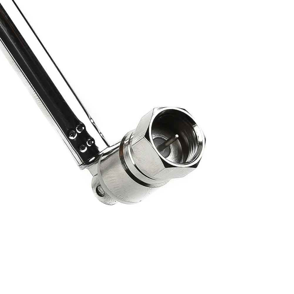 Radio aerial Antenna Radio Aerial Adapter Extendable Thread Design 4pcs/set Copper Material DAB FM HiFi AV Receiver Telescopic