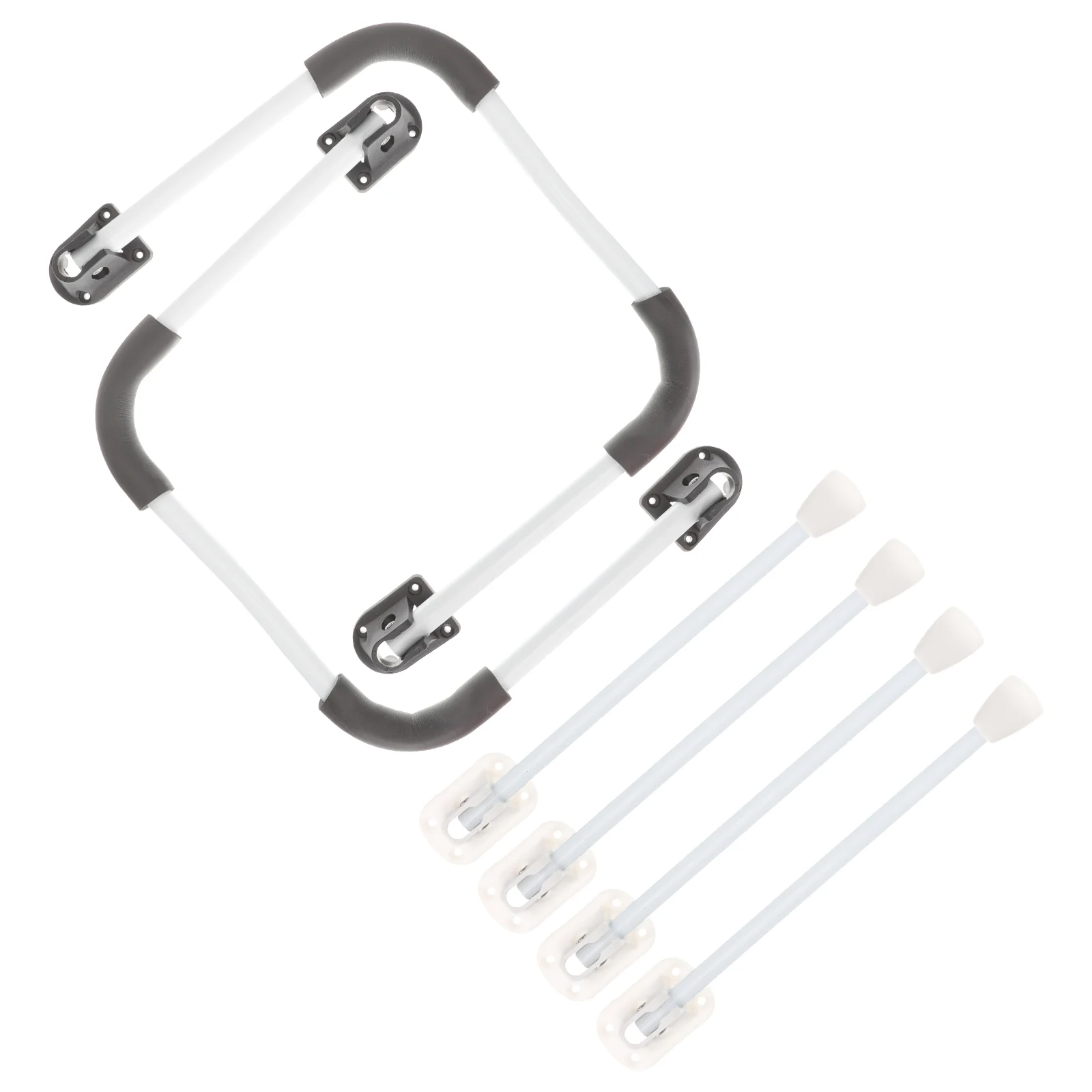 

2 комплекта, металлические складные ножки для волос