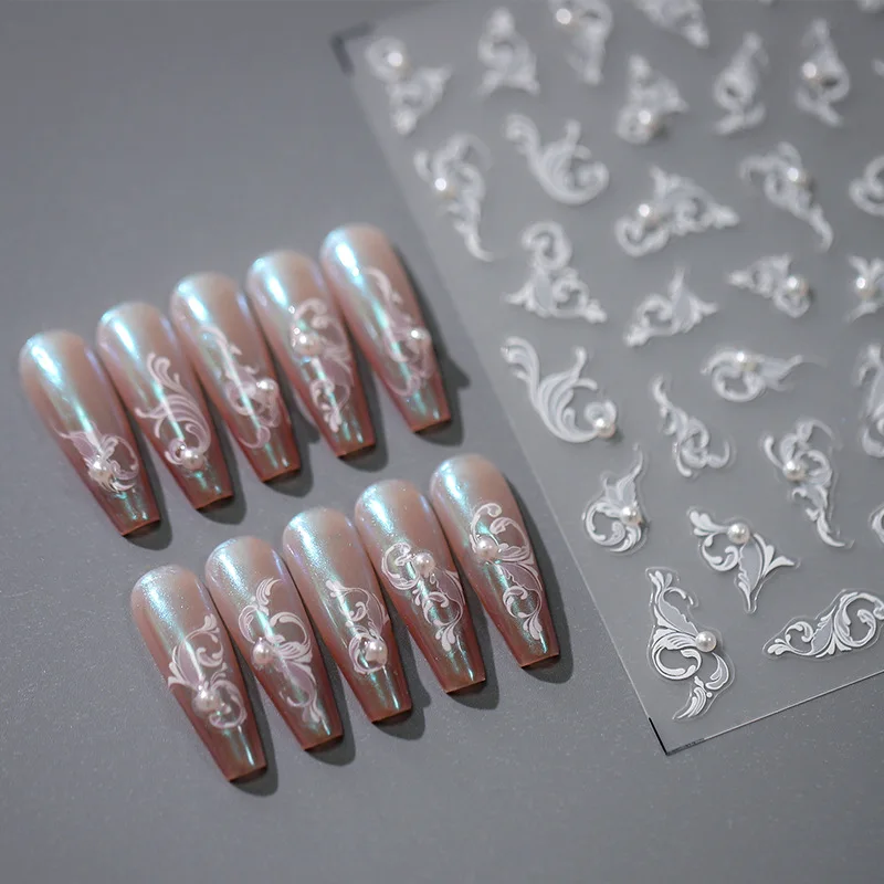 

[Meow.Sensei] Three-Dimensional Nail Sticker Relief Adhesive Nail Sticker Exquisite Series TL-015