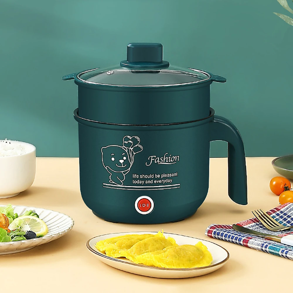 1pc Small Rice Cooker Perfect for Student Dorms, Cooks Porridge