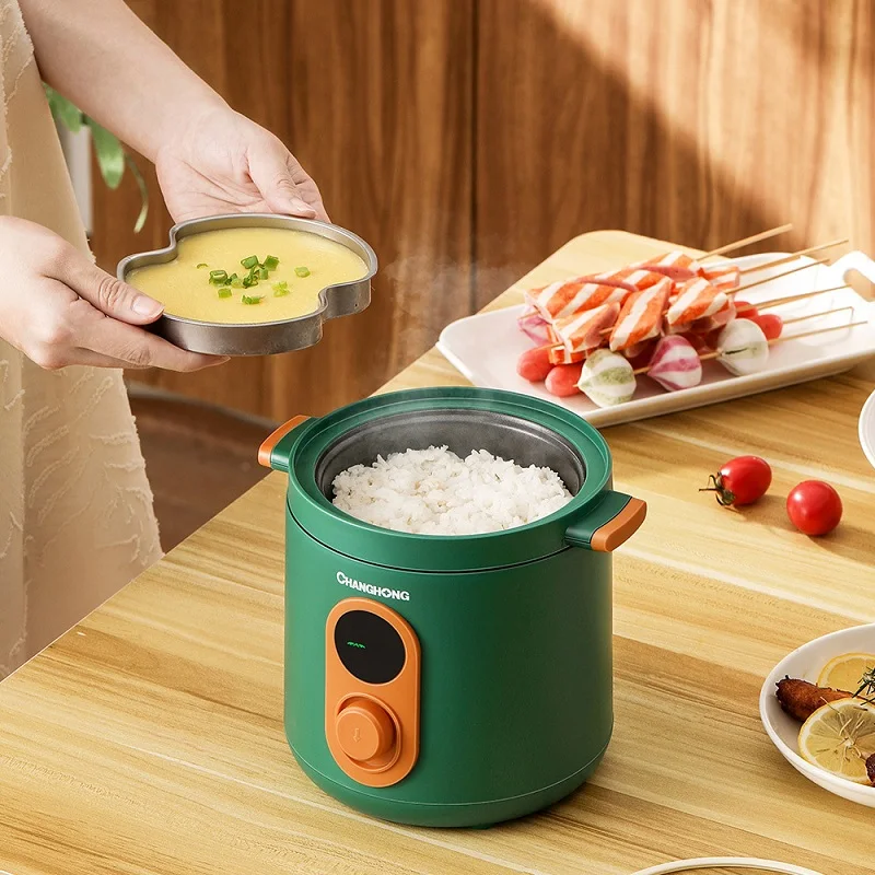 110V/220V Electric Cooking Pot Foldable Hotpot Portable Multicooker Split  Type Rice Cooker Frying Pan Home Travel 1.6L - AliExpress
