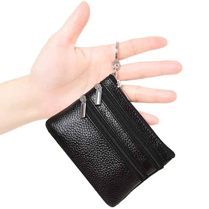 coach leatherware mini wallet with keychain