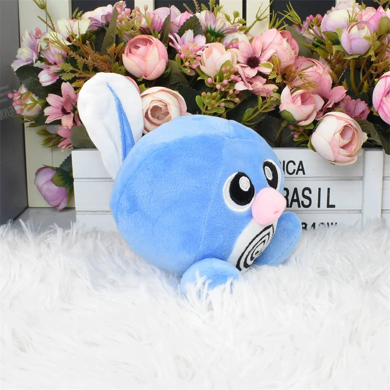 Pokemon Poke Ball Gengar Jigglypuff Psyduck Charmander Plush Toys Anime Dragonite Mudkip Mew Marill Porygon Peluche Dolls Gifts