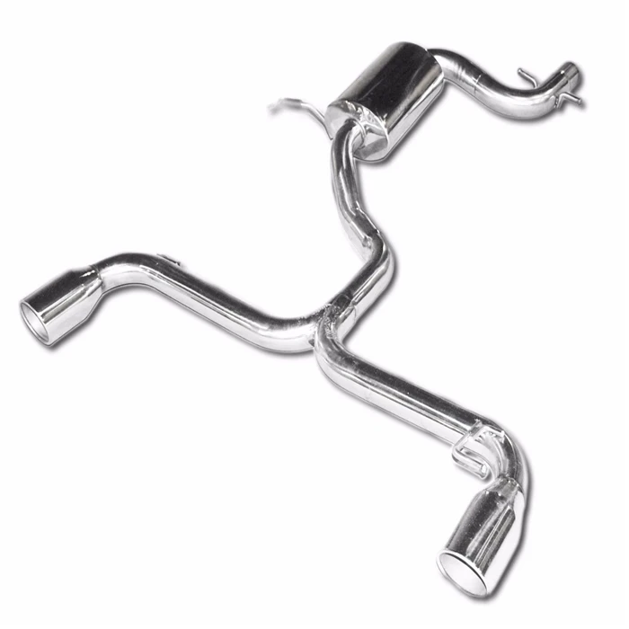 Dual Exhaust Catback For Vw Volksagen 0912 Glf Gti Mkvi Mk6 2.0t Tfsi
