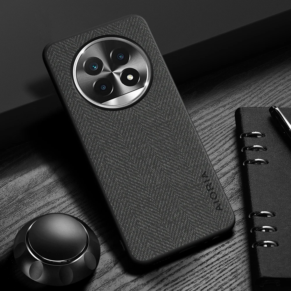 Elegant Leather Wood Grain Phone Case - Simple, Lightweight, Durable Design