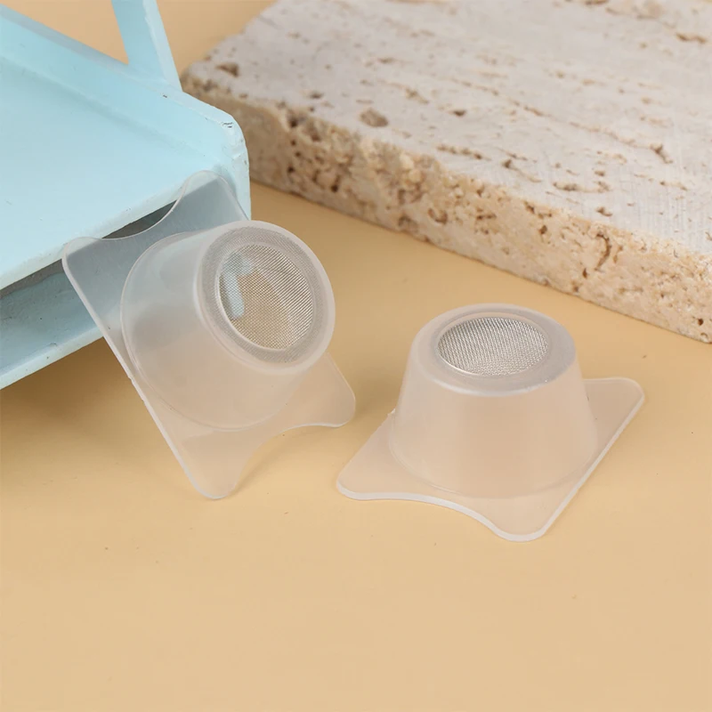2Pcs 에어 브러시 특수 페인트 정화 컵 24mm-33mm 투명 필터 컵 필터링 페인트 불순물 모델 색칠 도구