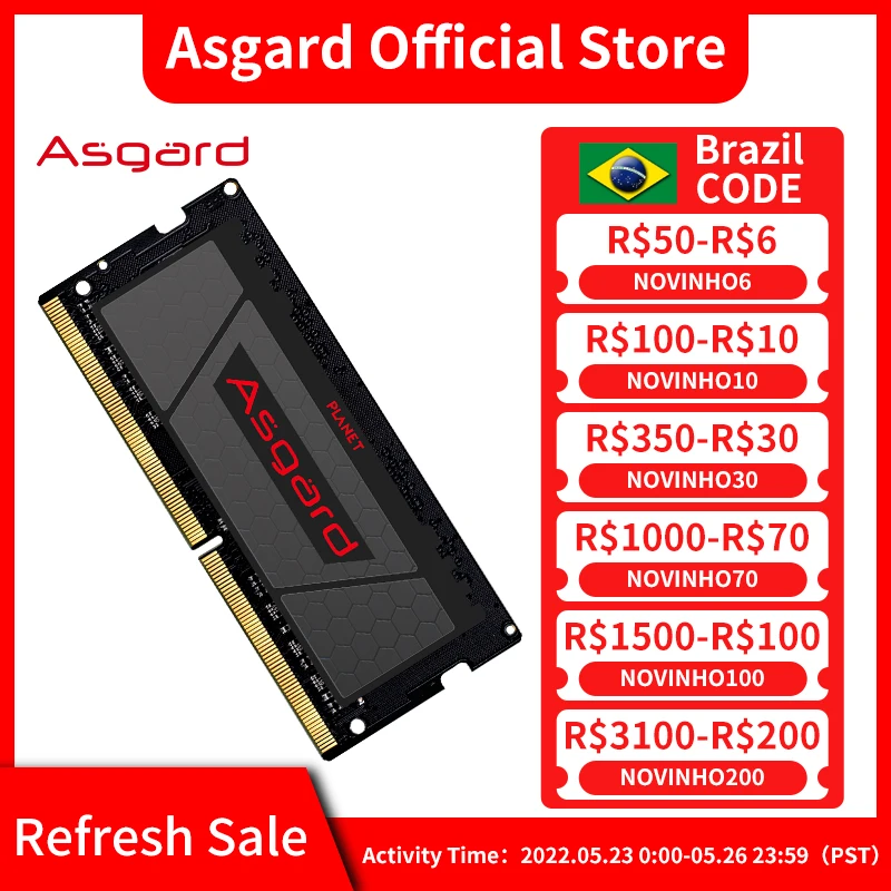 Оперативная память для ноутбука Asgard DDR4 8 ГБ 16 32 2666 МГц 3200 Sodimm серии A1 | Компьютеры и