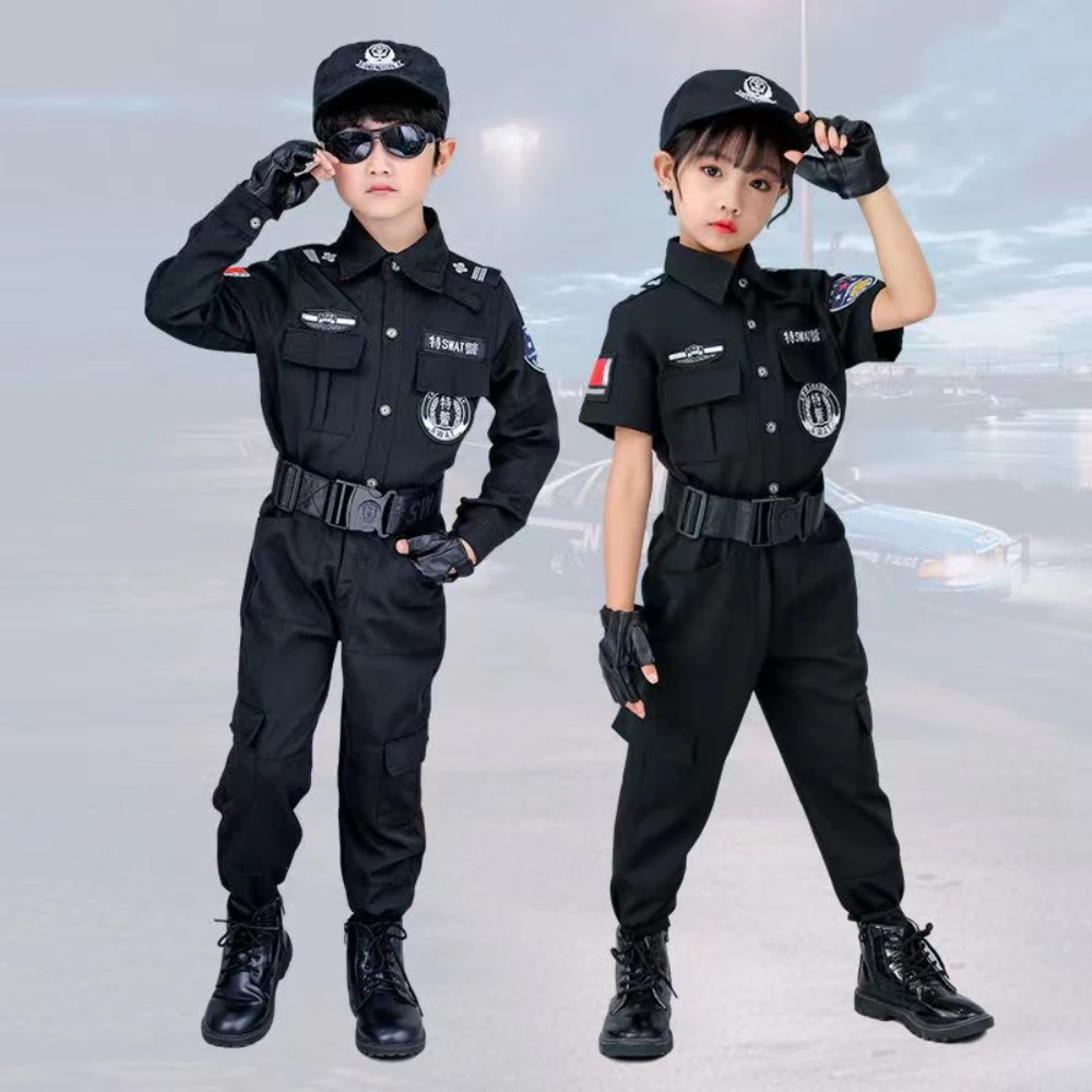 Dress Up America 327-S S.W.A.T Police Officer Costume - Taille Small 4-6