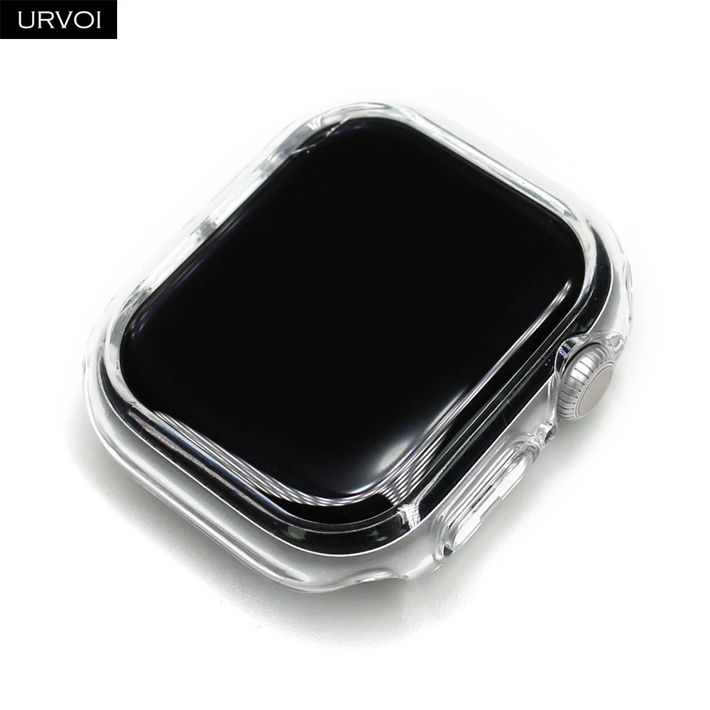 Premium Ultra-Thin Candy PC Case for Smartwatch - Sleek Protective Bumper Frame Accessory